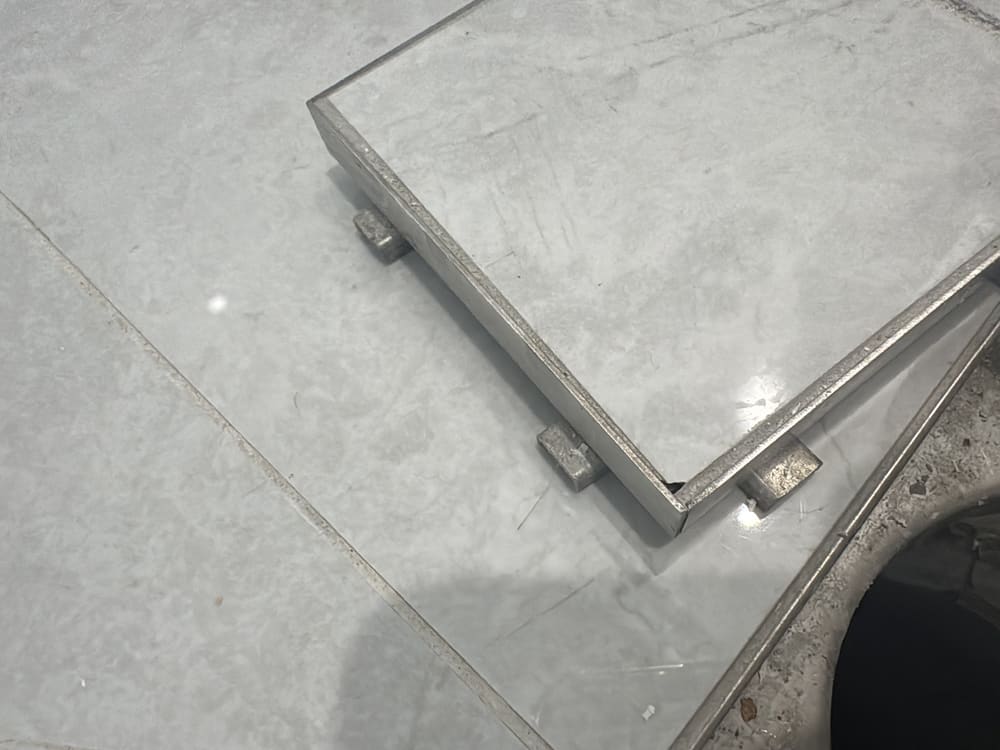 Cracked/chippend tiles, recorded during a pre-purchase inspection in Castle Hill