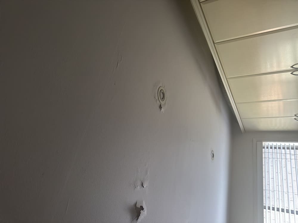 Minor cracks, recorded during a pre-purchase inspection in Castle Hill