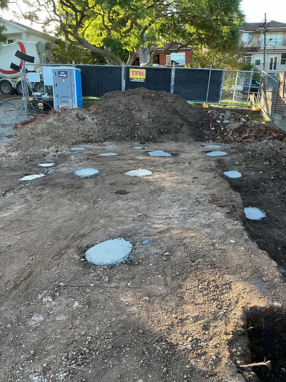 Piers poured ahead of the inspection, leaving depth and steel unchecked, found during a bored pier inspection in West Ryde