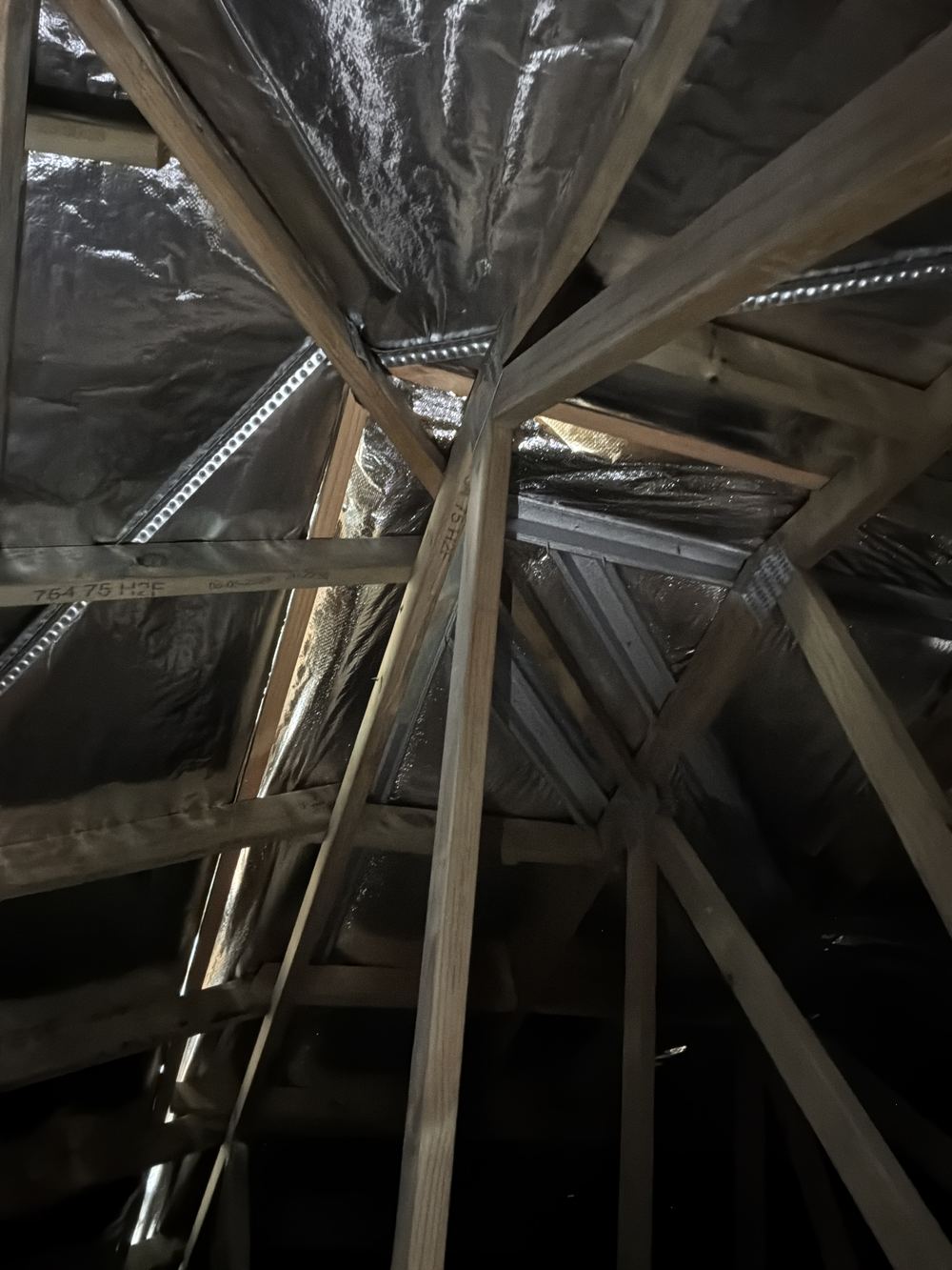 Roof vents with no flashing on a Castle Hill handover